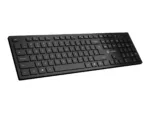 Natec Keyboard, Slim, US, Wiress, Black