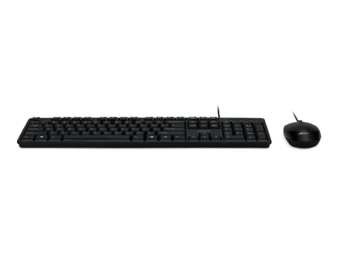 Acer Combo 100, Wired KB AKW900 + Wired mouse AMW920 Black US int. (Retail Pack)