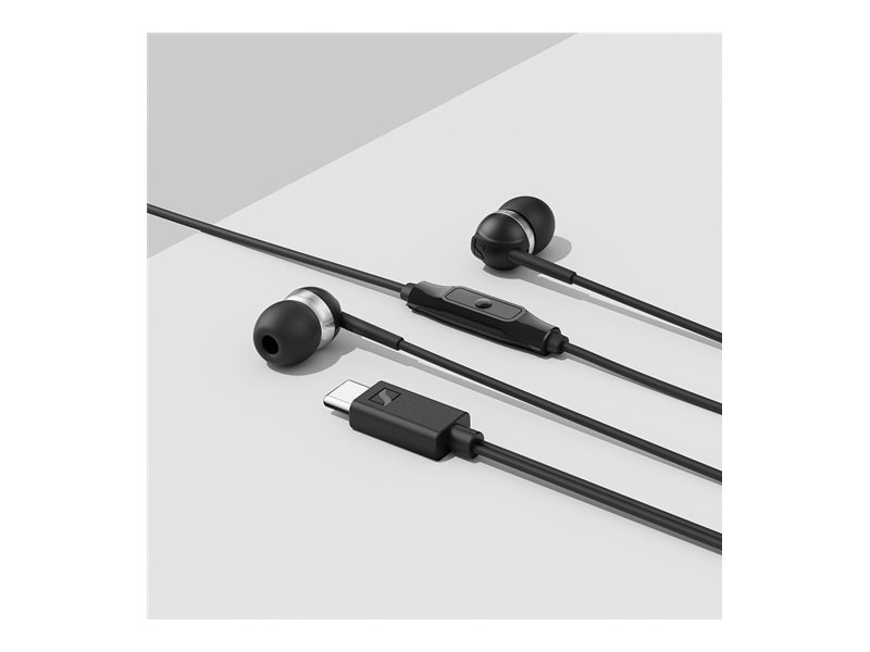 607653-800125-4260752334594-0.webp Sennheiser Headphones CX 80U Wired In-ear Microphone Black