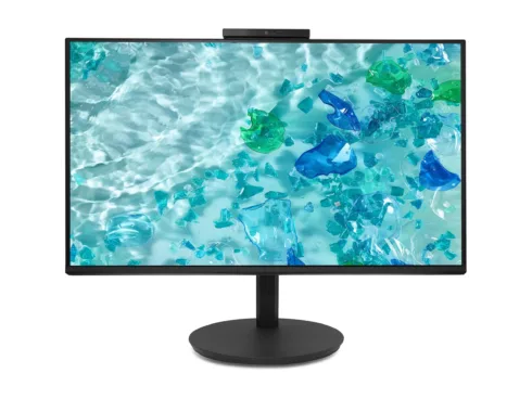 Acer 60cm 23.8” FHD ZeroFrame IPS 120Hz 16:9 1ms(VRB) 250nits VGA HDMI DP MM Audio In/Out Adj.WebCam 5M/Mic array AdaptiveSync EU Black H.c   Acer