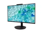 Acer 60cm 23.8” FHD ZeroFrame IPS 120Hz 16:9 1ms(VRB) 250nits VGA HDMI DP MM Audio In/Out Adj.WebCam 5M/Mic array AdaptiveSync EU Black H.c   Acer