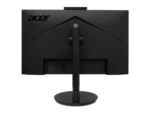 Acer 60cm 23.8” FHD ZeroFrame IPS 120Hz 16:9 1ms(VRB) 250nits VGA HDMI DP MM Audio In/Out Adj.WebCam 5M/Mic array AdaptiveSync EU Black H.c   Acer