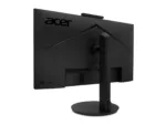 Acer 60cm 23.8” FHD ZeroFrame IPS 120Hz 16:9 1ms(VRB) 250nits VGA HDMI DP MM Audio In/Out Adj.WebCam 5M/Mic array AdaptiveSync EU Black H.c   Acer