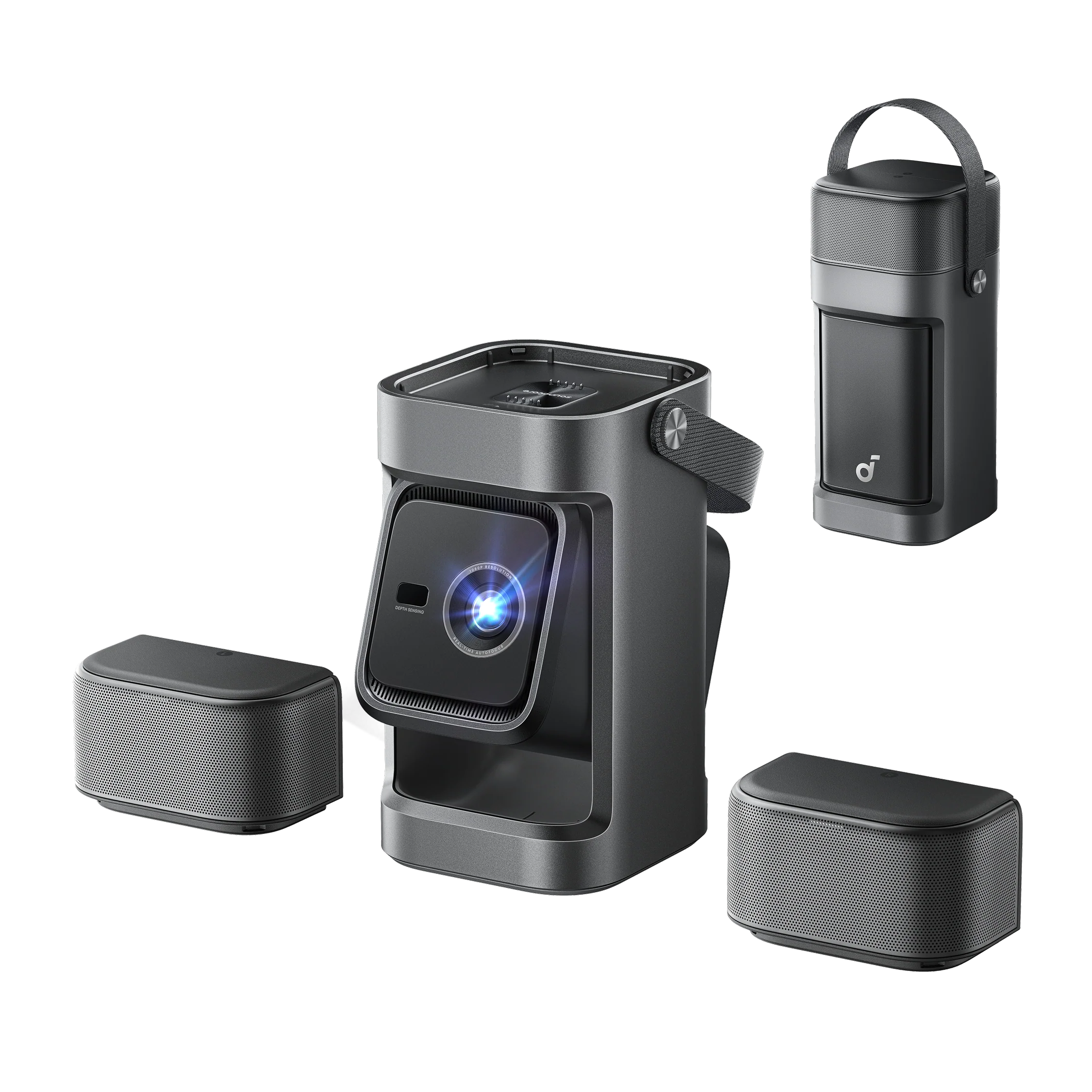 608182-d2431311-194644249847-0.webp Anker Nebula Nebula P1 Portable Projector with Detachable Speakers Full HD (1920×1080) 650 ANSI lumens Grey