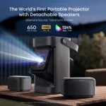 Anker Nebula Nebula P1 Portable Projector with Detachable Speakers Full HD (1920×1080) 650 ANSI lumens Grey