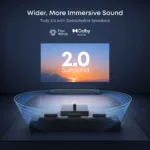 Anker Nebula Nebula P1 Portable Projector with Detachable Speakers Full HD (1920×1080) 650 ANSI lumens Grey