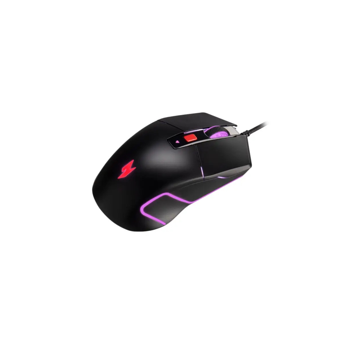 609429-gp-mce11-03y-4711474346971-0.webp Acer Nitro Mouse NMW100 Black, Up to 7200 dpi, Wired, 6 buttons, Retail Pack