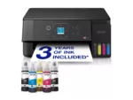 Epson EcoTank L3362 Inkjet Colour Multifuction Printer A4 Wi-Fi Black