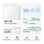 TP-LINK Archer MX700 4G+ AX1500 Dual Band Wi-Fi LTE Router   TP-LINK