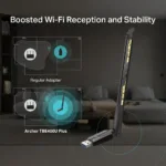 TP-Link Archer TBE400U Plus BE6500 Tri-Band Wi-Fi 7 High Gain Wireless USB Adapter   TP-LINK