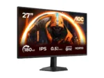 AOC 27G50F 27 ” IPS FHD 16:9 144 Hz 0.5 ms 1920 x 1080 pixels 300 cd/m² HDMI ports quantity 1 Black