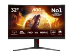 AOC C32G4Z 32 ” VA FHD 16:9 240 Hz 0.3 ms 1920 x 1080 pixels 300 cd/m² HDMI ports quantity 1 Black