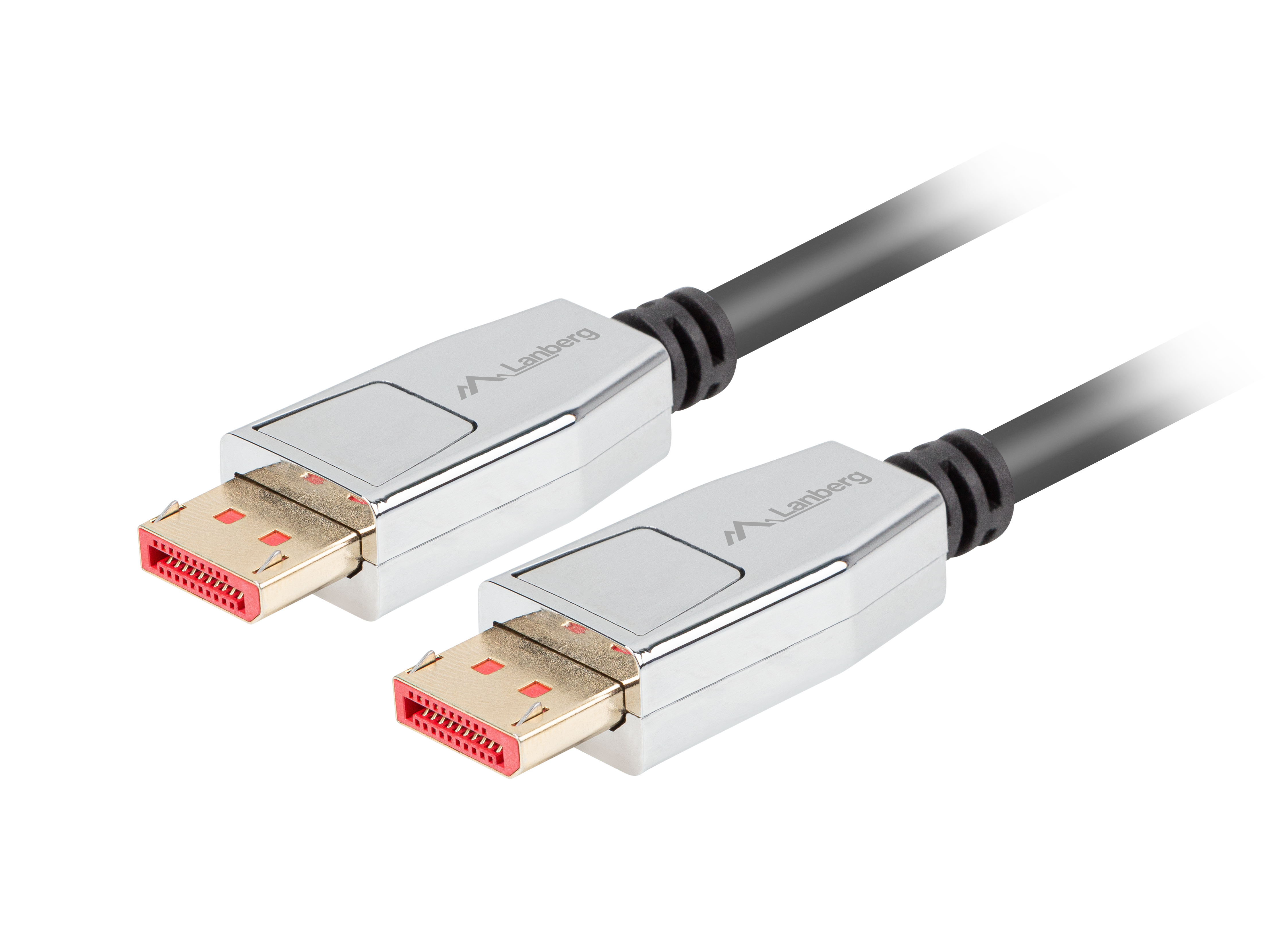 612704-ca-dpdp-20cu-0018-bk-5901969428995-0.webp Lanberg DisplayPort M/M Cable 20 PIN V1.4 8K 60HZ CA-DPDP-20CU-0018-BK DisplayPort to DisplayPort 1.8 m