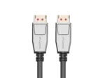 Lanberg DisplayPort M/M Cable 20 PIN V1.4 8K 60HZ CA-DPDP-20CU-0018-BK DisplayPort to DisplayPort 1.8 m