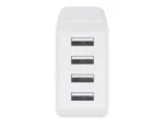 Goobay 44962 30 W USB-A Multiport Charger, White