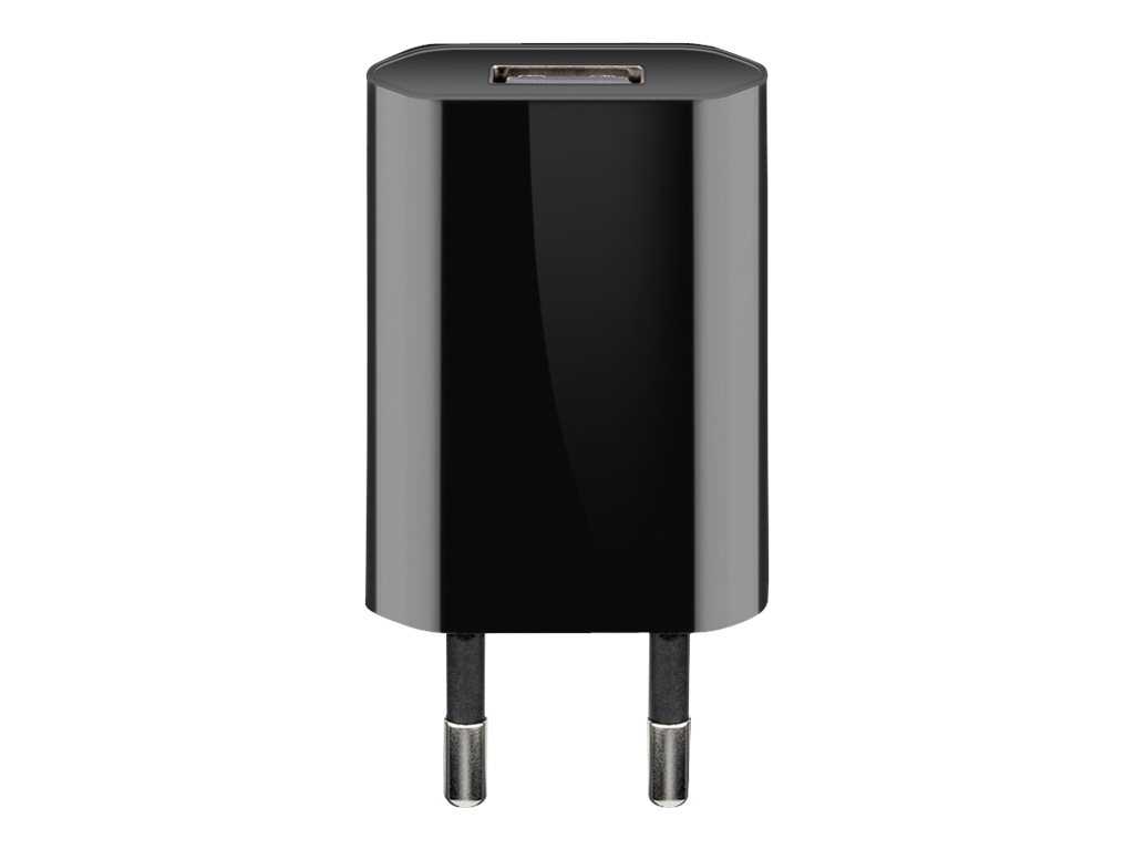 612808-44949-4040849449499-0.webp Goobay 44949 5 W USB-A Charger, Black