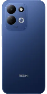 Xiaomi Redmi 17 Deep Blue 6.9 ” LCD 1600 x 720 pixels MediaTek Helio G91-Ultra Internal RAM 4 GB 128 GB Dual SIM 4G Main camera resolution 50 MP Secondary camera resolution 8 MP Android 16 7500 mAh