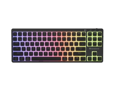 Genesis Thor 430 TKL Gaming Keyboard Wireless Bluetooth US Linear Black