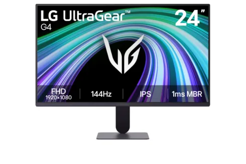 LG 24G411B-B 24 ” IPS FHD 16:9 144 Hz 1 ms 1920 x 1080 pixels 250 cd/m² HDMI ports quantity 1
