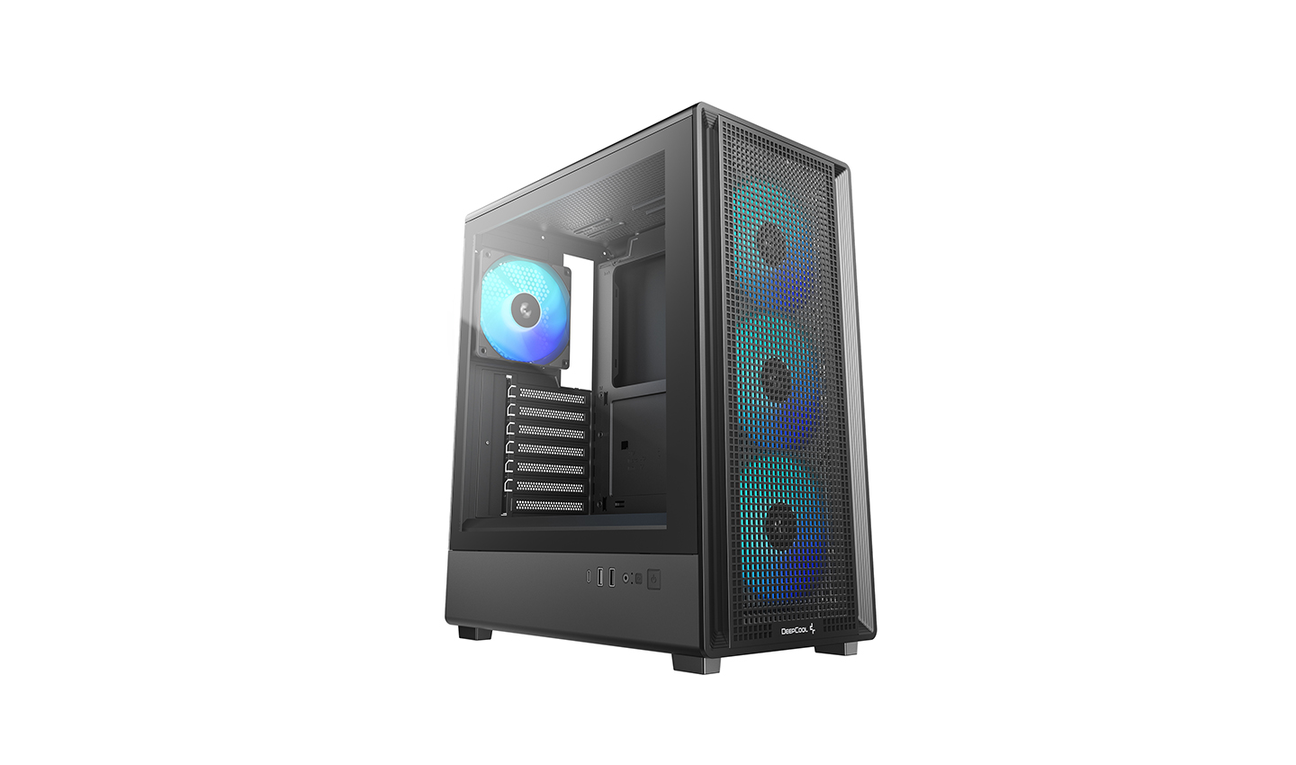 613098-r-cc550bkana4-g-6933412765837-0.webp Deepcool Case CC550 4F Mid Tower ATX PS2 (maximum length: 180 mm) Black