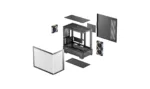 Deepcool Case CG380U 3F Micro ATX Black