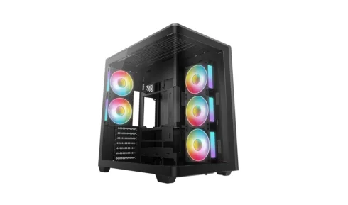 Deepcool Case CG590U 5F Midi-Tower ATX PS2 Black