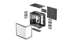 Deepcool Case CG590U 5F Midi-Tower ATX PS2 Black