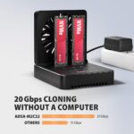 SSD ACC DOCK STATION USB-C/2XM.2 NVME ADSA-M2C22 AXAGON
