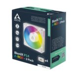 CASE FAN 140MM BIONIX P14 ARGB/3-PACK WHT ACFAN00342A ARCTIC