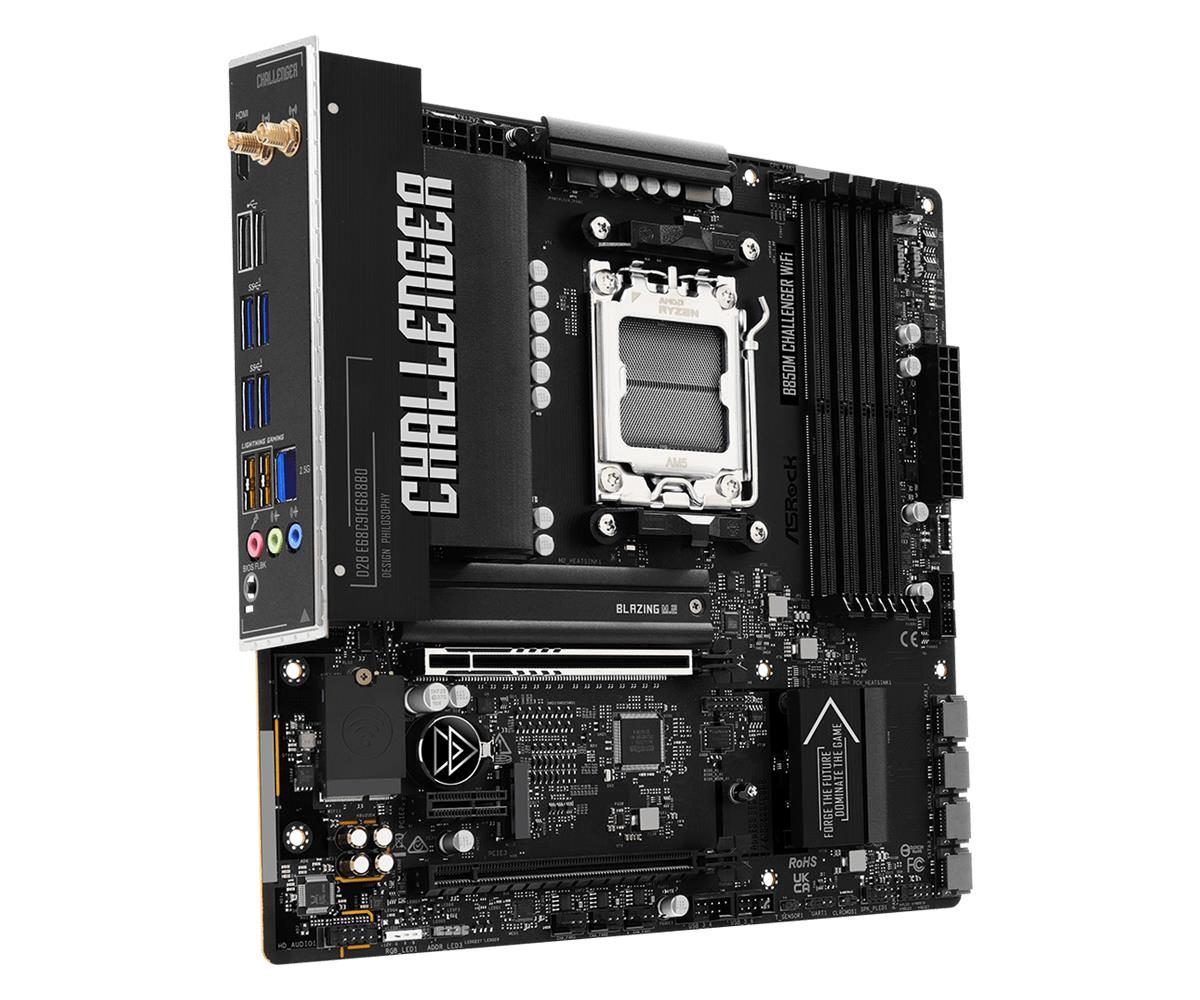 7ce0a0a9-2951-432f-89ba-0ae978a41b75 MB AMD B850 SAM5 MATX/B850M CHALLENGER WIFI ASROCK