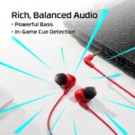 HEADSET HYPERX CLOUD EARBUDS/III BLACK BN7R9AA HYPERX