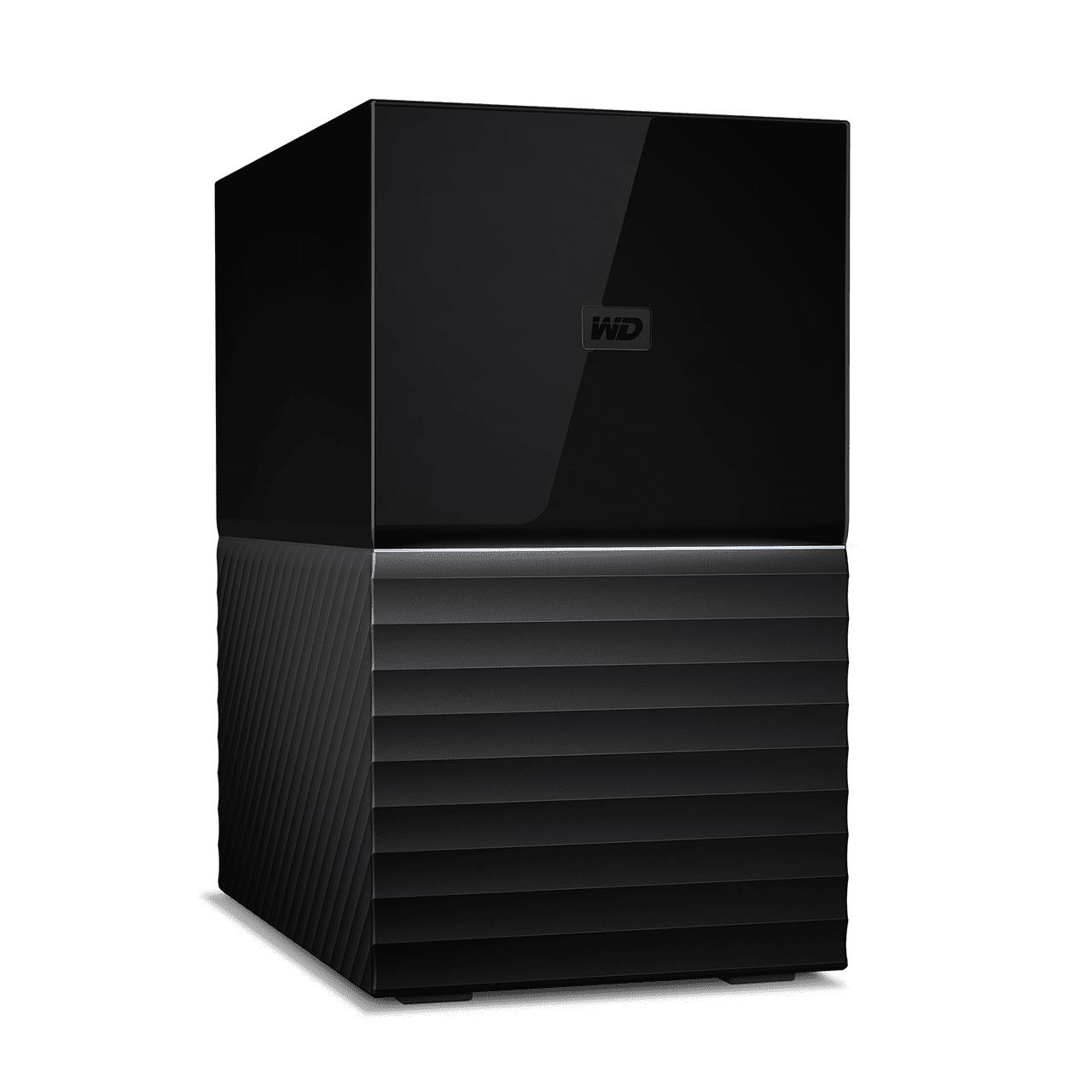 905ac148-86ea-48b5-aa42-5f5299e84a73 External HDD WESTERN DIGITAL My Book Duo 24TB USB 3.0 USB 3.1 Drives 2 Black WDBFBE0240JBK-EESN