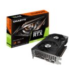 Graphics Card GIGABYTE NVIDIA GeForce RTX 3060 12 GB GDDR6 192 bit PCIE 4.0 16x Memory 15000 MHz GPU 1792 MHz 2xHDMI 2xDisplayPort GV-N3060WF2OC-12GD2.0