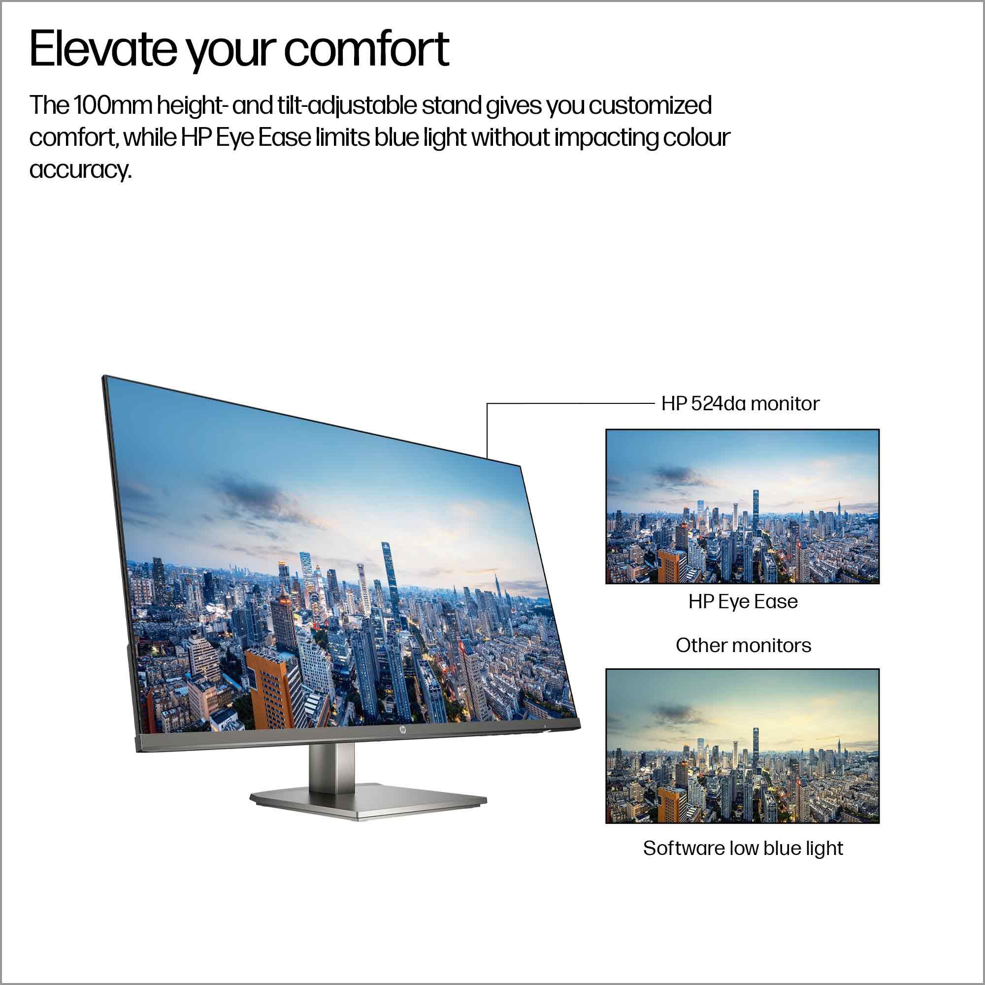 a3e5670a-7733-4d8e-a9a3-08060d64ea56 LCD Monitor HP 23.8 ” 1920 x 1080 pixels Full HD Native aspect ratio 16:9 LCD Flat B11W5AT