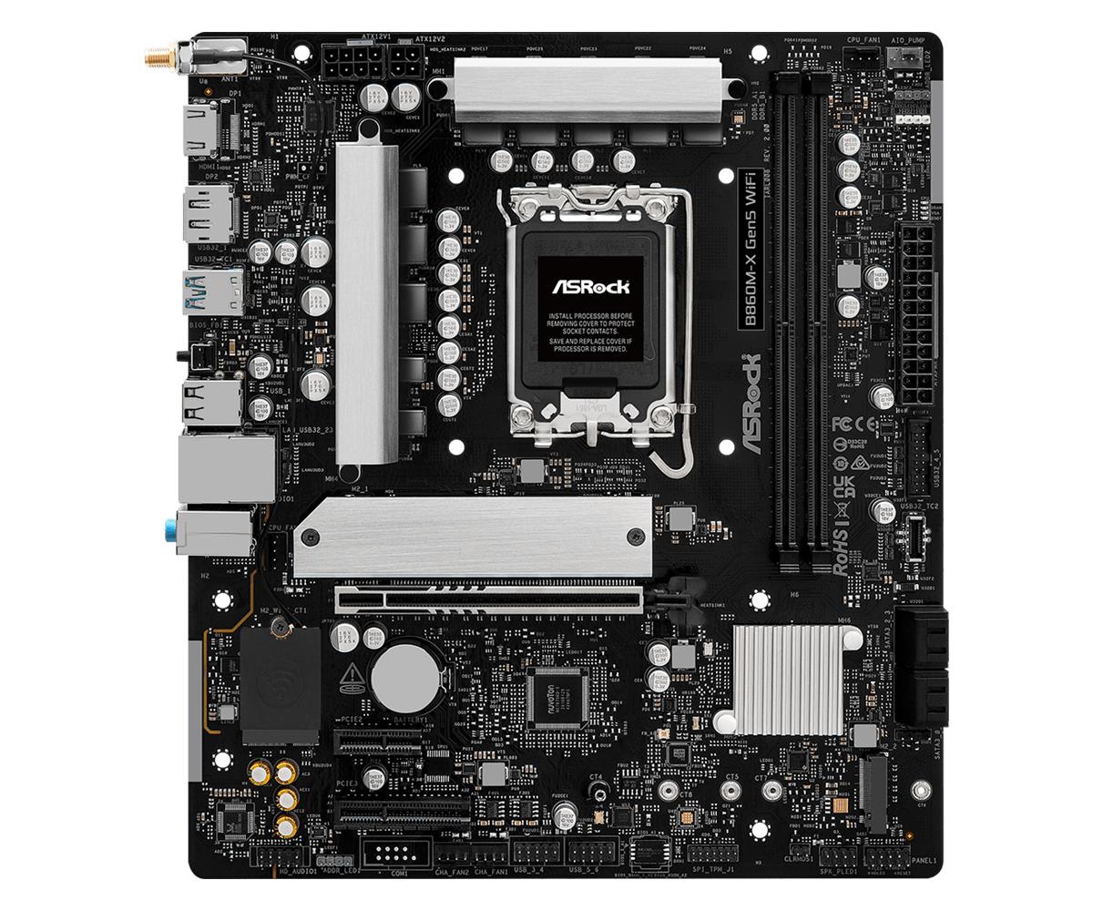 cddf5180-552b-436b-95a3-ff8d2dab225f MB B860 S1851 MATX/B860M-X GEN5 WIFI ASROCK