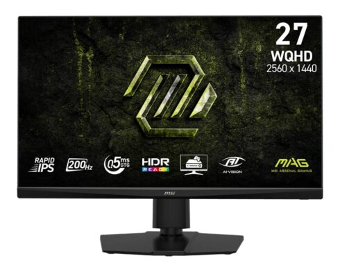 LCD Monitor MSI 27 " 2560 x 1440 pixels Wide Quad HD Native aspect ratio 16:9 LED Flat MAG272QPFE20