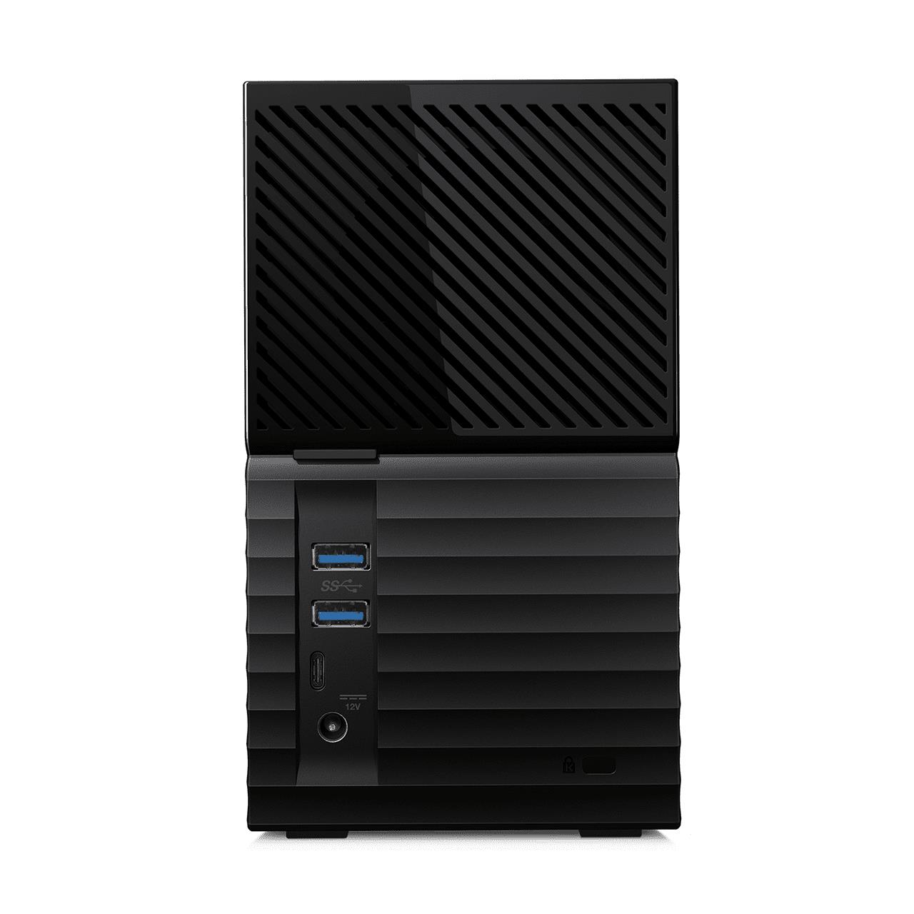 de0ca4db-1c39-417c-960b-447cdc1d300b External HDD WESTERN DIGITAL My Book Duo 24TB USB 3.0 USB 3.1 Drives 2 Black WDBFBE0240JBK-EESN