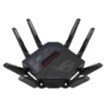 Wireless Router ASUS Wireless Router 25000 Mbps Mesh Wi-Fi 6 Wi-Fi 7 USB 2.0 USB 3.2 2 WAN 1×100/1000M 4×2.5GbE 2x10GbE GT-BE98