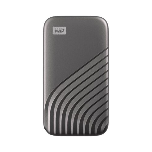 External SSD WESTERN DIGITAL My Passport 2TB USB-C Write speed 1000 MBytes/sec Read speed 1050 MBytes/sec WDBAGF0020BGY-WESN