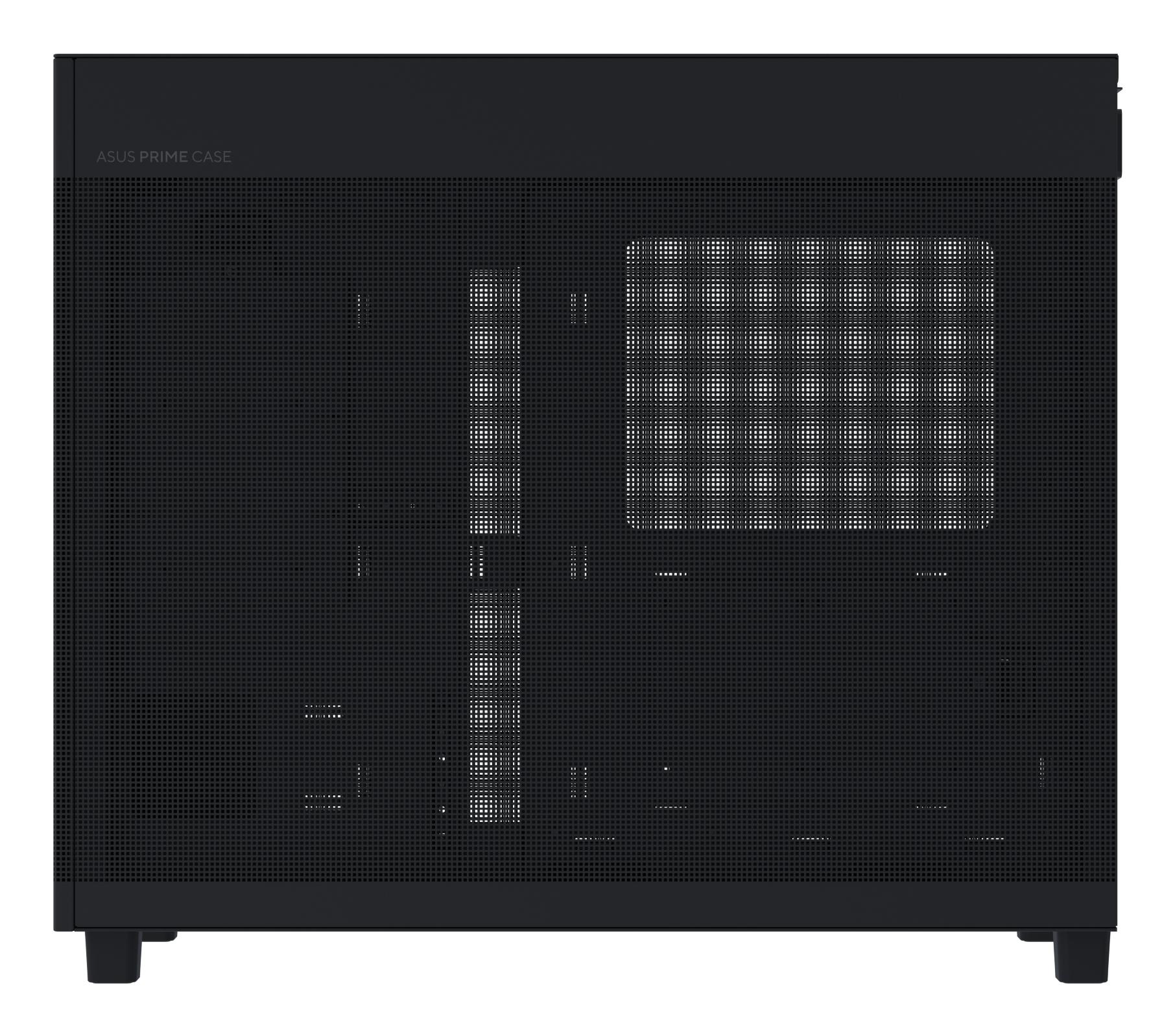 1f681469-af77-4668-9e8f-1c4584b4abb1 Case ASUS ATX/micro ATX/Mini-ITX Black/Transparent Midi Tower PC PRIME AP303 TG BLACK 90DC00V0-B39010
