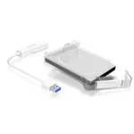 Raidsonic ICY BOX Adapter cable with protective a cover for 2.5″ SATA hard disks to USB 3.0, blue Access LED SATA USB 3.0 2.5″