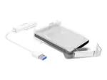Raidsonic ICY BOX Adapter cable with protective a cover for 2.5″ SATA hard disks to USB 3.0, blue Access LED SATA USB 3.0 2.5″