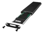 Raidsonic External USB 3.0 enclosure for M.2 SSD IB-183M2 SATA USB 3.0 Type-A Portable Hard Drive Case