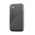 External SSD WESTERN DIGITAL My Passport 4GB USB-C USB 3.2 Write speed 1000 MBytes/sec Read speed 1050 MBytes/sec WDBAGF0040BGY-WESN