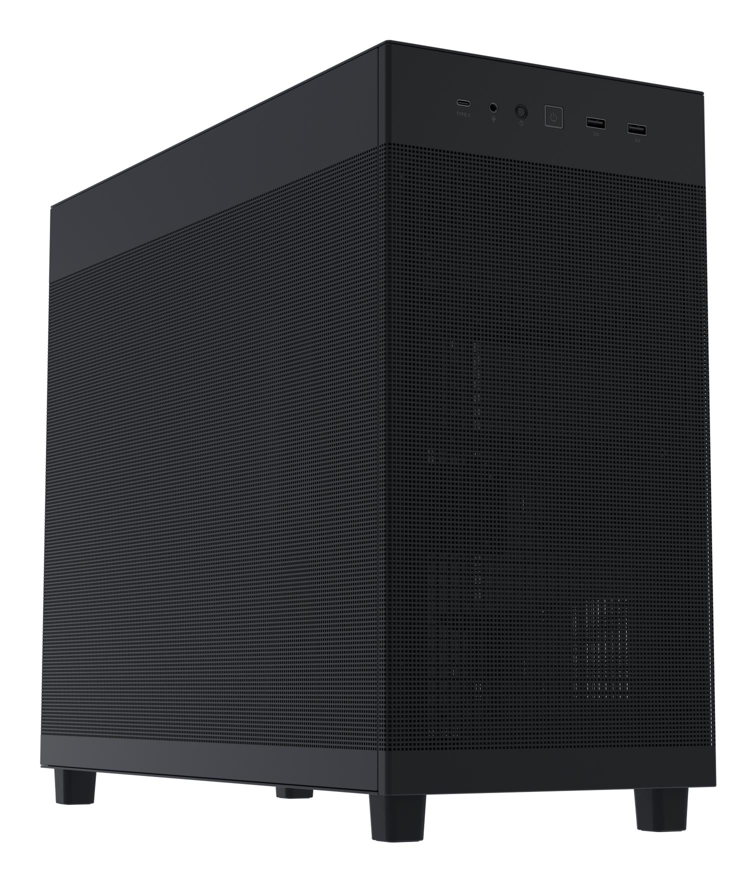 252b854c-9626-46f8-9eb3-a1aa2c586163 Case ASUS ATX/micro ATX/Mini-ITX Black/Transparent Midi Tower PC PRIME AP303 TG BLACK 90DC00V0-B39010