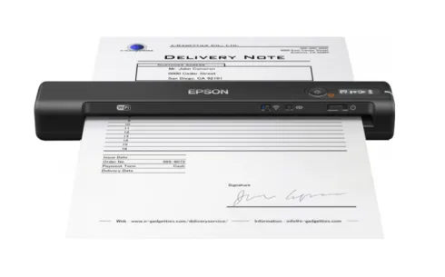 Epson Wireless Mobile Scanner WorkForce ES-60W Colour Document