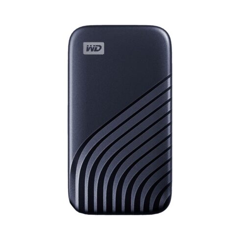 External SSD WESTERN DIGITAL My Passport 1TB USB-C Write speed 1000 MBytes/sec Read speed 1050 MBytes/sec WDBAGF0010BBL-WESN
