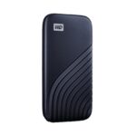 External SSD WESTERN DIGITAL My Passport 1TB USB-C Write speed 1000 MBytes/sec Read speed 1050 MBytes/sec WDBAGF0010BBL-WESN