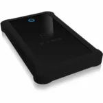 Raidsonic ICY BOX IB-233U3-B External enclosure for 2.5″ SATA HDD/SSD with USB 3.0 interface and silicone protection sleeve SATA I, II, III USB 3.0 2.5″