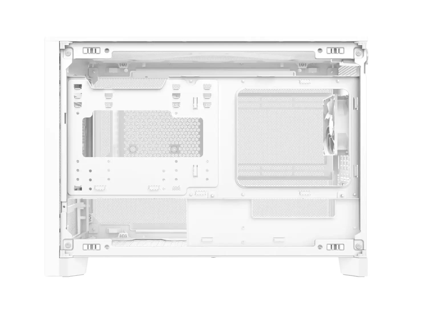 334b2f84-fd1c-4392-8253-67e28c39d175 Case MONTECH micro ATX/Mini-ITX White Mini Tower PC Ten TEN(W)